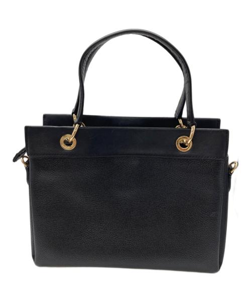 MICHAEL KORS（マイケルコース）MICHAEL KORS (マイケルコース) スーザンサッチェルミディアム2Wayバッグ　30F1GUSS2L ブラックの古着・服飾アイテム