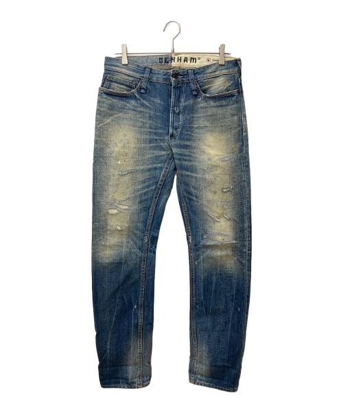Denham（デンハム）Denham (デンハム) ダメージ加工デニムパンツ インディゴ サイズ:W29の古着・服飾アイテム
