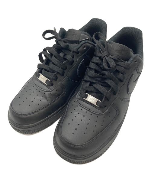 NIKE（ナイキ）NIKE (ナイキ) AIR FORCE 1 '07 CW2288-001 BLACK/BLACK サイズ:26の古着・服飾アイテム