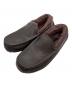 UGG（アグ）の古着「M ASCOT MARBLE LEATHER　モカシンシューズ」｜ブラウン
