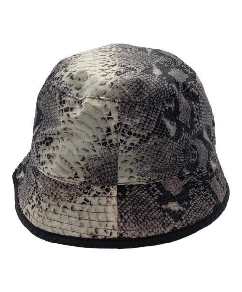 THE NORTH FACE（ザ ノース フェイス）THE NORTH FACE (ザ ノース フェイス) SUPREME (シュプリーム) Snakeskin Reversible Crushe NF0A3FIX グレー サイズ:S/P-M/Mの古着・服飾アイテム