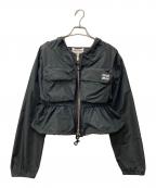 MIU MIUミュウミュウ）の古着「TELA TEC JACKET ML932 S231 121I」｜ブラック