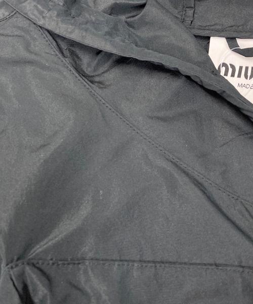 MIU MIU（ミュウミュウ）MIU MIU (ミュウミュウ) TELA TEC JACKET ML932 S231 121I ブラック サイズ:36の古着・服飾アイテム