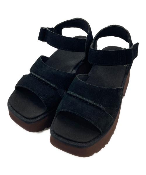 UGG（アグ）UGG (アグ) ニューハイツアンクルストラップ ブラック サイズ:23の古着・服飾アイテム