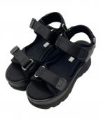 Snidelスナイデル）の古着「スニーカーソールサンダル　SWGS241607」｜ブラック