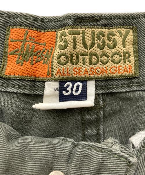 stussy（ステューシー）stussy (ステューシー) カーゴパンツ カーキ サイズ:W30の古着・服飾アイテム