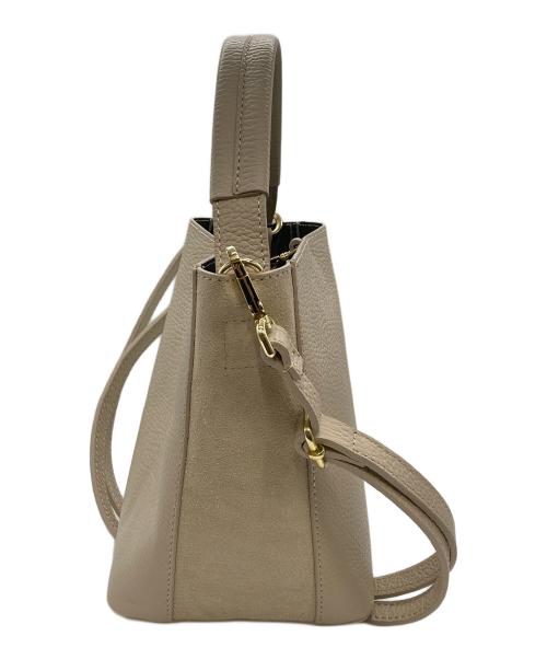 AULENTTI（オウレンティ）AULENTTI (オウレンティ) スウェードドッキングマルチバッグ ベージュの古着・服飾アイテム