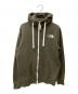 THE NORTH FACE（ザ ノース フェイス）の古着「ジップパーカー NT62130」｜グリーン