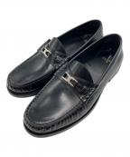 CELINEセリーヌ）の古着「ルコ トリオンフローファー　MG1284」｜ブラック