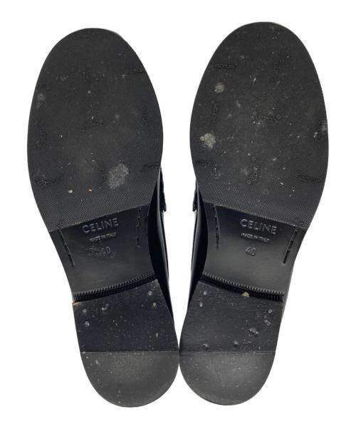 CELINE（セリーヌ）CELINE (セリーヌ) ルコ トリオンフローファー　MG1284 ブラック サイズ:40の古着・服飾アイテム