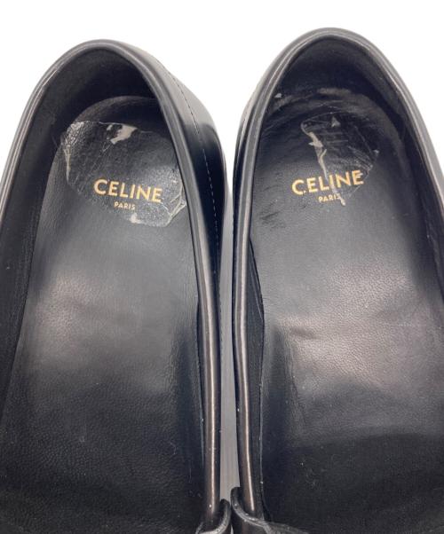 CELINE（セリーヌ）CELINE (セリーヌ) ルコ トリオンフローファー　MG1284 ブラック サイズ:40の古着・服飾アイテム