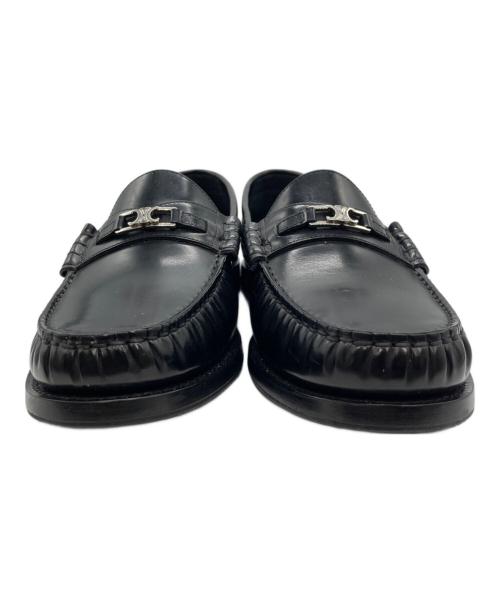 CELINE（セリーヌ）CELINE (セリーヌ) ルコ トリオンフローファー　MG1284 ブラック サイズ:40の古着・服飾アイテム
