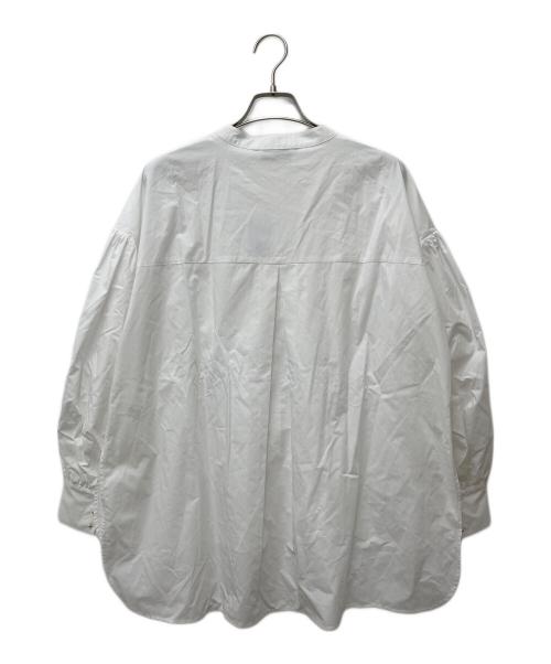 TORRAZZO DONNA（トラッゾドンナ）TORRAZZO DONNA (トラッゾドンナ) チュールフリルブラウス 6253-577 ホワイト サイズ:F 未使用品の古着・服飾アイテム