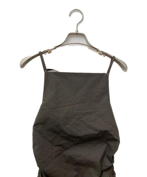 anuke（アンヌーク）anuke (アンヌーク) Backopen Shirring Onepiece 62510308 ブラウン サイズ:36 未使用品の古着・服飾アイテム