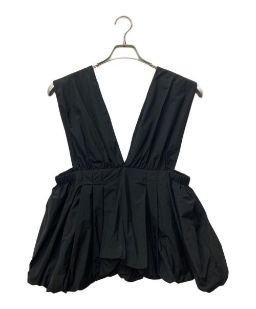 anana（アナナ）anana (アナナ) Vサスバルーンベスト ブラック サイズ:Fの古着・服飾アイテム