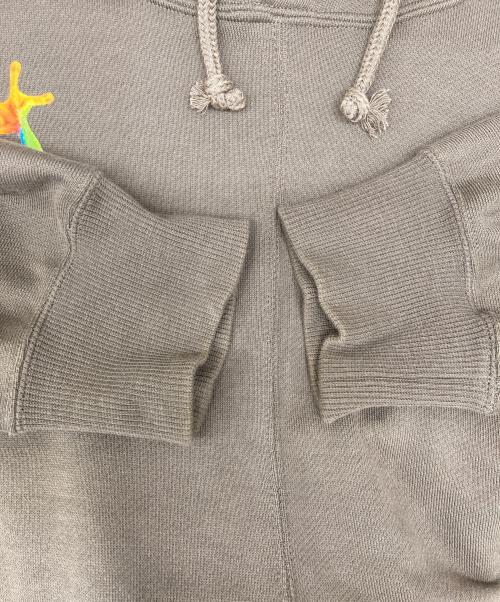 A MACHINE（エーマシン）A MACHINE (エーマシン) 25-fafrotskies frog hoodie　25-FFH カーキ サイズ:1の古着・服飾アイテム