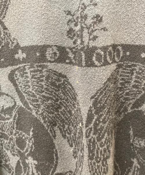 GX1000（ジーエックス）GX1000 (ジーエックス) ニット ブラック サイズ:Mの古着・服飾アイテム