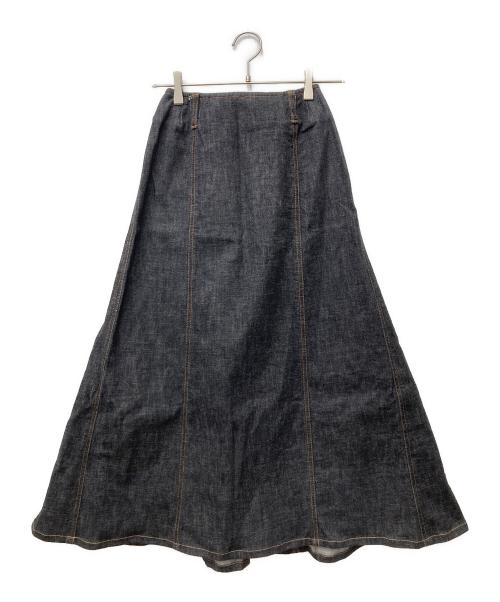 PINK HOUSE（ピンクハウス）PINK HOUSE (ピンクハウス) デニムスカート　P0121FS22 グレー サイズ:Mの古着・服飾アイテム