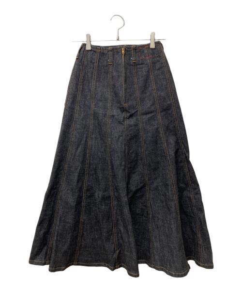 PINK HOUSE（ピンクハウス）PINK HOUSE (ピンクハウス) デニムスカート　P0121FS22 グレー サイズ:Mの古着・服飾アイテム