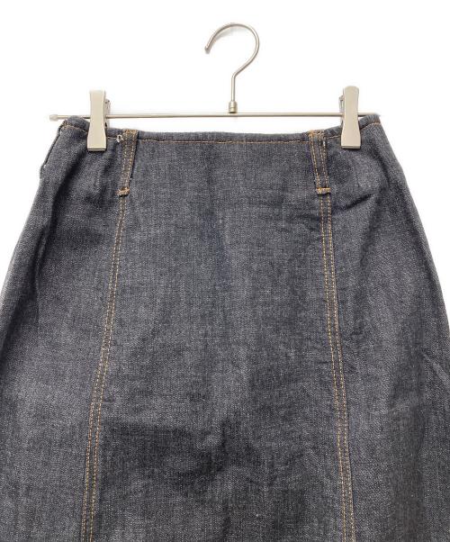 PINK HOUSE（ピンクハウス）PINK HOUSE (ピンクハウス) デニムスカート　P0121FS22 グレー サイズ:Mの古着・服飾アイテム