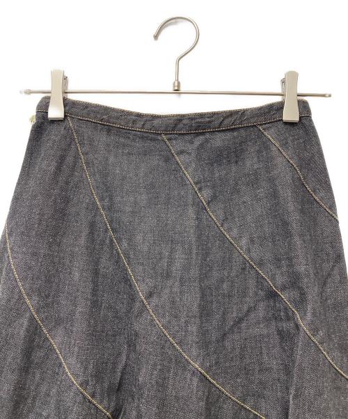 PINK HOUSE（ピンクハウス）PINK HOUSE (ピンクハウス) デニムスカート　P012NFS36 インディゴ サイズ:36の古着・服飾アイテム