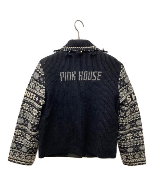 PINK HOUSE（ピンクハウス）PINK HOUSE (ピンクハウス) 切替ジャケット P0191FJ03 ブラック サイズ:サイズ表記なしの古着・服飾アイテム