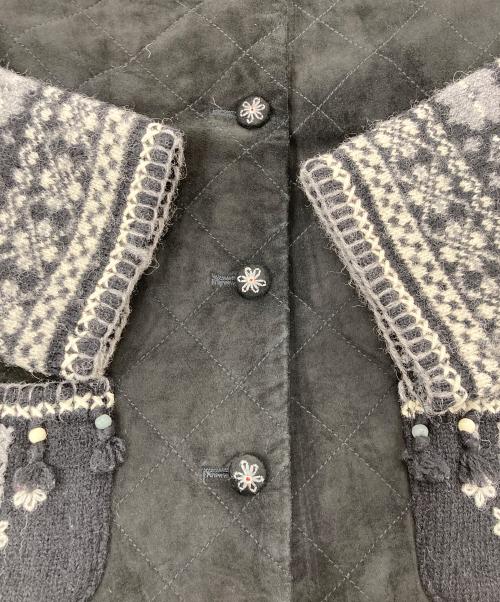 PINK HOUSE（ピンクハウス）PINK HOUSE (ピンクハウス) 切替ジャケット P0191FJ03 ブラック サイズ:サイズ表記なしの古着・服飾アイテム