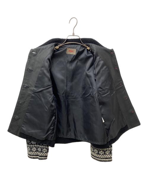 PINK HOUSE（ピンクハウス）PINK HOUSE (ピンクハウス) 切替ジャケット P0191FJ03 ブラック サイズ:サイズ表記なしの古着・服飾アイテム