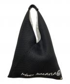 MM6 Maison Margielaエムエムシックスメゾンマルジェラ）の古着「ジャパニーズメッシュネットバッグ S54WD0043 P3069」｜ブラック