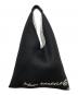 MM6 Maison Margiela（エムエムシックスメゾンマルジェラ）の古着「ジャパニーズメッシュネットバッグ S54WD0043 P3069」｜ブラック