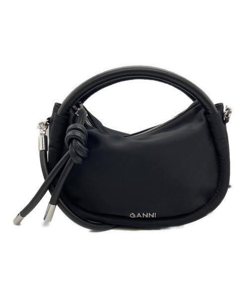 GANNI（ガニー）GANNI (ガニー) Knot Baguette ショルダーバッグ 5719 ブラックの古着・服飾アイテム