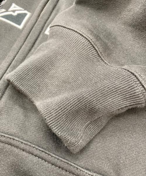 PALACE（パレス）PALACE (パレス) SHATTER ZIP HOOD ブラウン サイズ:Lの古着・服飾アイテム