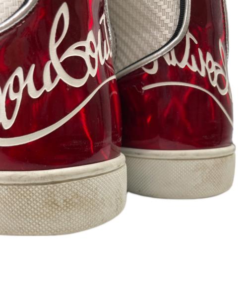 Christian Louboutin（クリスチャン・ルブタン）Christian Louboutin (クリスチャン・ルブタン) ハイカットスニーカー ホワイト サイズ:43の古着・服飾アイテム