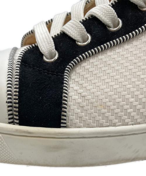 Christian Louboutin（クリスチャン・ルブタン）Christian Louboutin (クリスチャン・ルブタン) ハイカットスニーカー ホワイト サイズ:43の古着・服飾アイテム