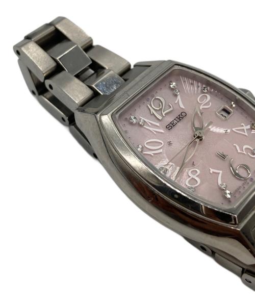 SEIKO（セイコー）SEIKO (セイコー) ルキア　腕時計　1B22-0BT0 ピンクの古着・服飾アイテム
