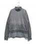 XANDER ZHOU（ザンダーゾウ）の古着「レイヤードスウェット」｜グレー