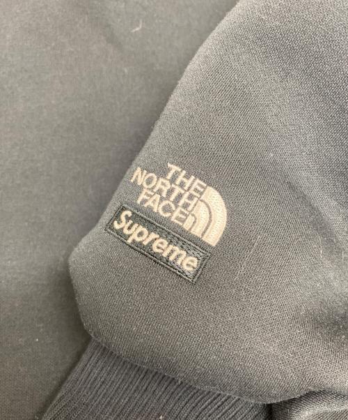 SUPREME（シュプリーム）SUPREME (シュプリーム) THE NORTH FACE (ザ ノース フェイス) Down Filled Zip Up Hooded Sweatshirt ネイビー サイズ:Mの古着・服飾アイテム