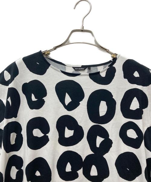 marimekko（マリメッコ）marimekko (マリメッコ) ノースリーブワンピース ブラック サイズ:Sの古着・服飾アイテム