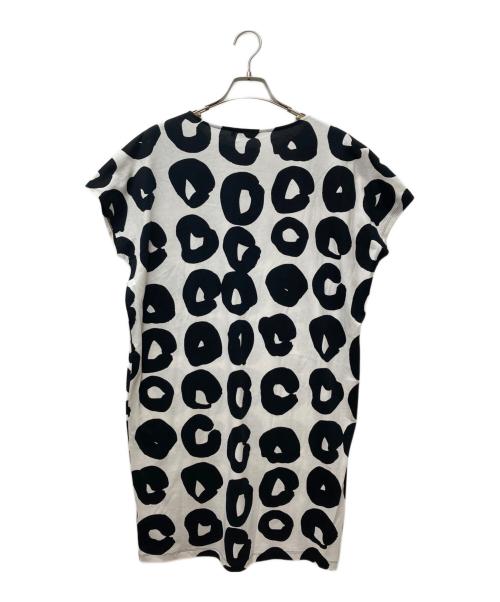 marimekko（マリメッコ）marimekko (マリメッコ) ノースリーブワンピース ブラック サイズ:Sの古着・服飾アイテム