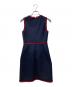 GUCCI (グッチ) ドット刺繍ノースリーブワンピース　432642 Z490B ネイビー サイズ:36：15000円