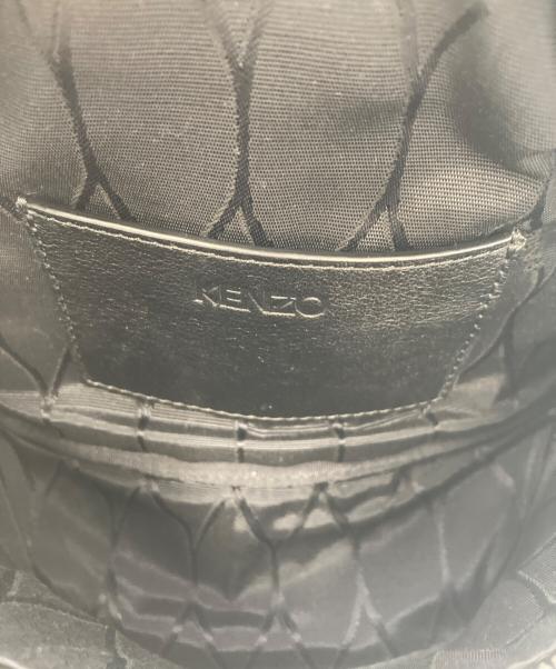 KENZO（ケンゾー）KENZO (ケンゾー) レザーショルダーバッグ　BL1118 ブラックの古着・服飾アイテム