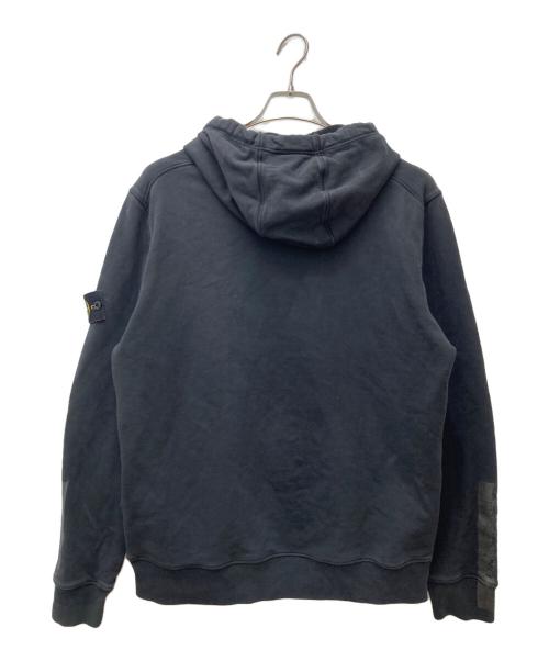 STONE ISLAND（ストーンアイランド）STONE ISLAND (ストーンアイランド) TAPE FOUR PRINT フーディ　791567461 ブラック サイズ:XLの古着・服飾アイテム