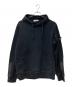 STONE ISLAND（ストーンアイランド）の古着「TAPE FOUR PRINT フーディ　791567461」｜ブラック