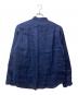DANTON (ダントン) リネンバンドカラーシャツ　JD-3607 KLS ブルー サイズ:38：5000円