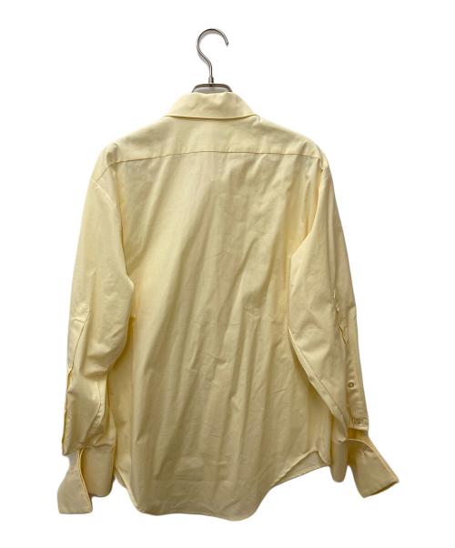 &her（アンドハー）&her (アンドハー) Basic Shirts イエロー サイズ:サイズ表記無しの古着・服飾アイテム