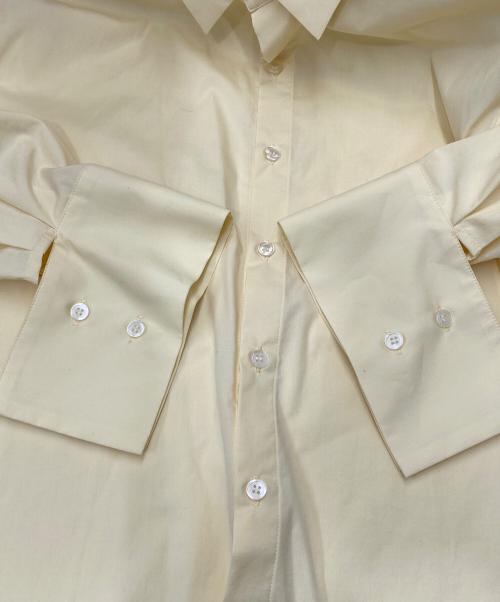 &her（アンドハー）&her (アンドハー) Basic Shirts イエロー サイズ:サイズ表記無しの古着・服飾アイテム