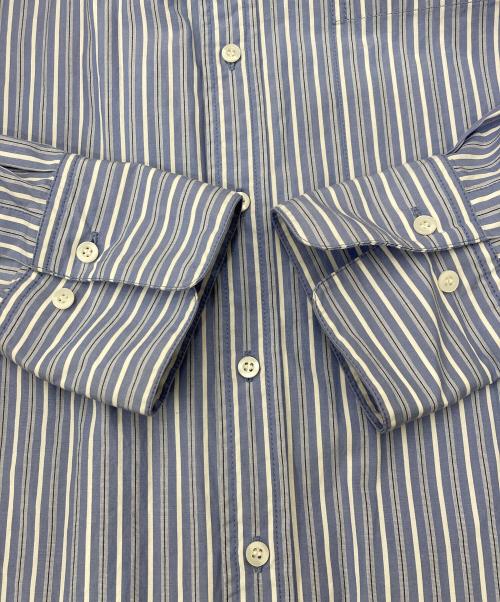 TODAYFUL（トゥデイフル）TODAYFUL (トゥデイフル) Stripe Over Shirts 12310402 スカイブルー サイズ:Fの古着・服飾アイテム