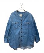 ARGUEアーギュ）の古着「BaseBall Denim Jacket AR21SS-AP01」｜インディゴ