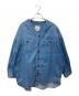 ARGUE（アーギュ）の古着「BaseBall Denim Jacket AR21SS-AP01」｜インディゴ