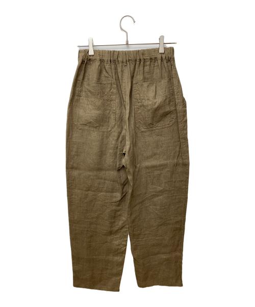 ARGUE（アーギュ）ARGUE (アーギュ) リネンパンツ AR21SS-AP33 ブラウン サイズ:FREEの古着・服飾アイテム